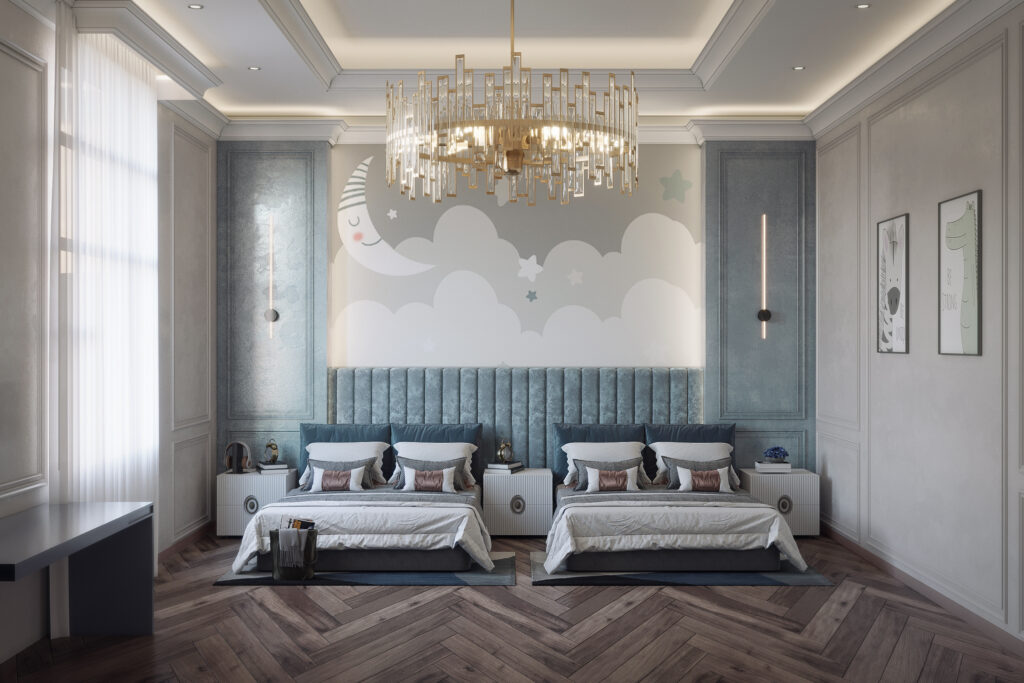 Mohsen Al Harthi Villas - Boys Bedrooms